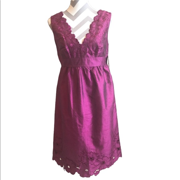 Adrianna Papell Dresses & Skirts - Adrianna Papell Silk Blend Dress 8 NWT
